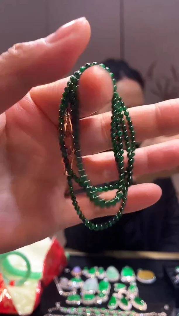 【闪购商品】翡翠项链未镶嵌珠链 