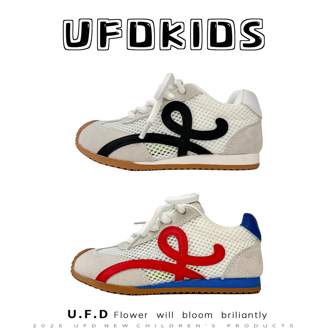UFD单网【小罗同学】（机能阿甘鞋）2025夏季新款透气运动鞋男女童鞋