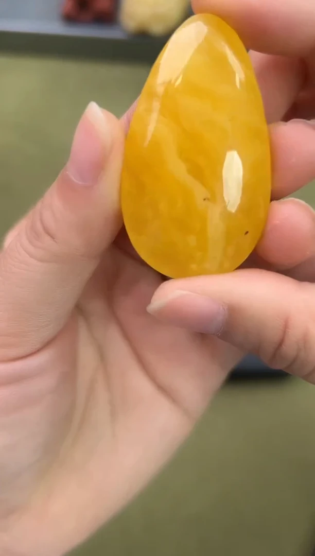 裸石琥珀未镶嵌琥珀蜜蜡吊坠