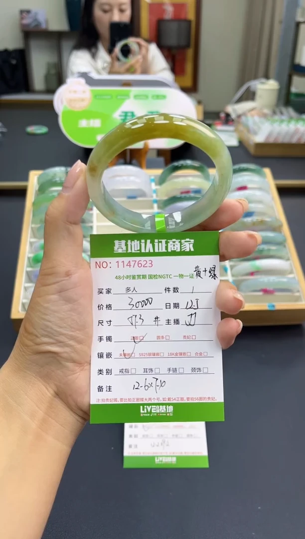 未镶嵌手镯翡翠多人