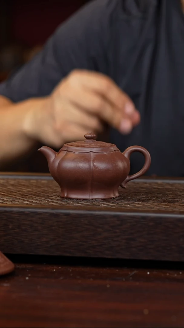 丹壶溢香紫砂壶150毫升微瑕