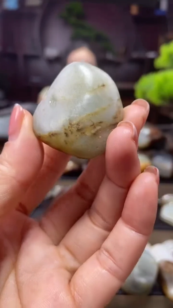 和田玉未镶嵌挂件和田玉吊坠挂件精美