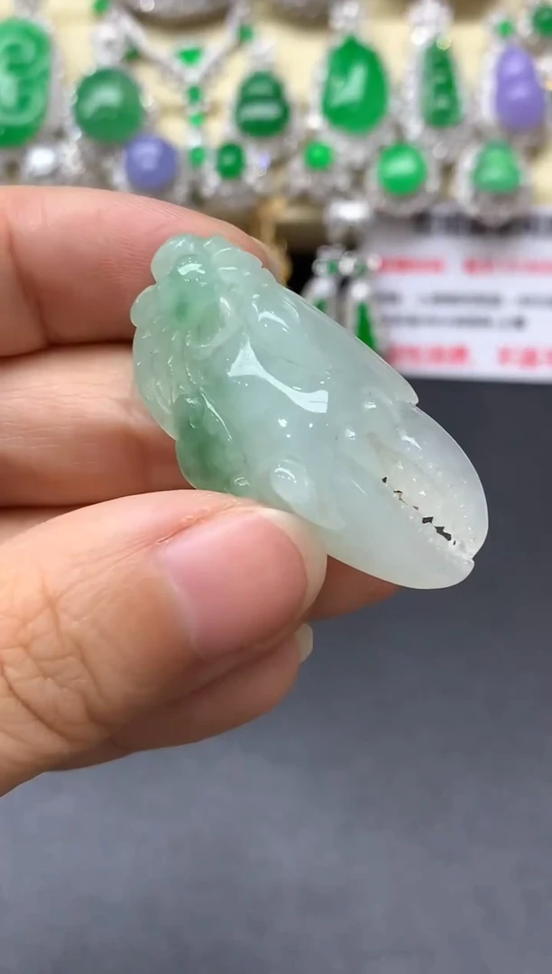 颈饰未镶嵌翡翠201-中国好珍宝