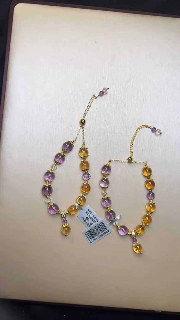 【闪购商品】水晶手链未镶嵌CC4232约10mm多样性发一件