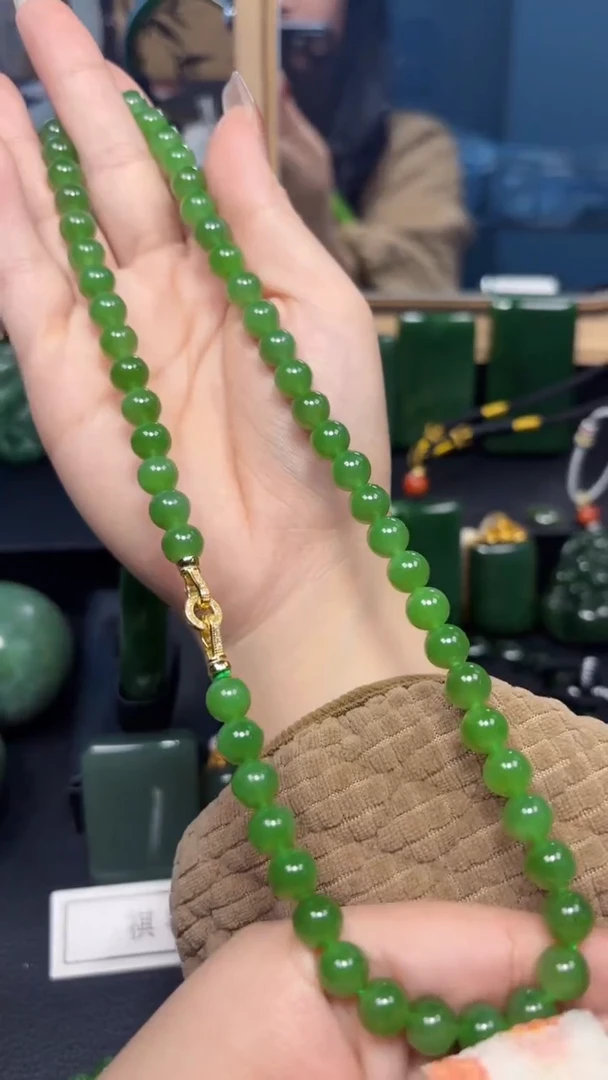 【闪购商品】和田玉（碧玉）颈饰未镶嵌1