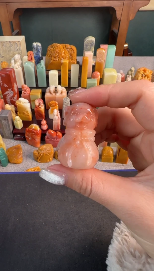 【闪购商品】青田石印石0554包一字