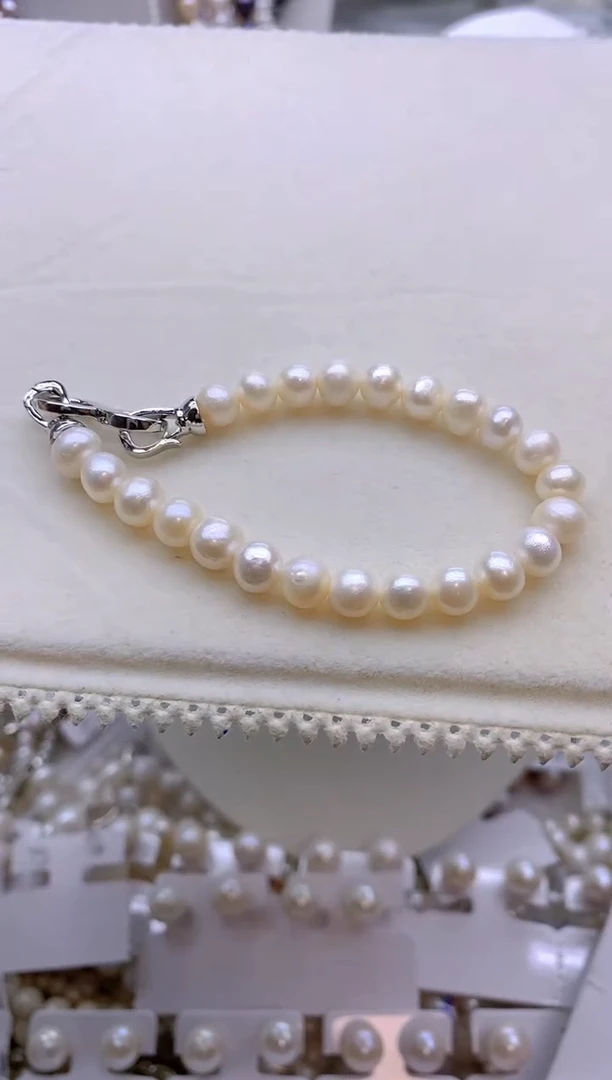 未镶嵌1淡水珍珠手串1