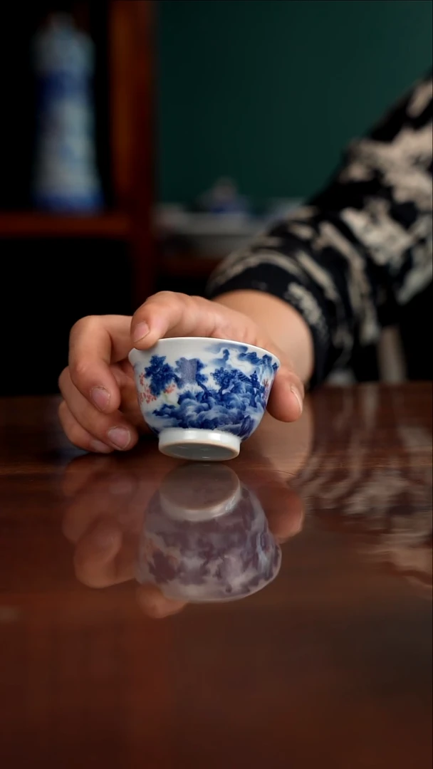 景琳藏青花春山如笑