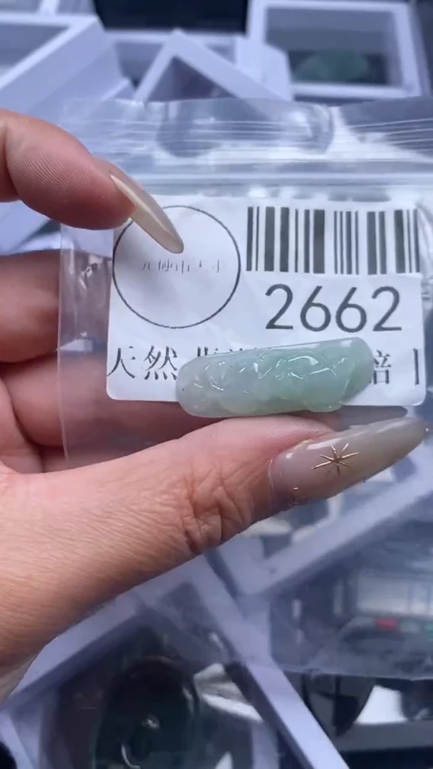 颈饰未镶嵌翡翠2662