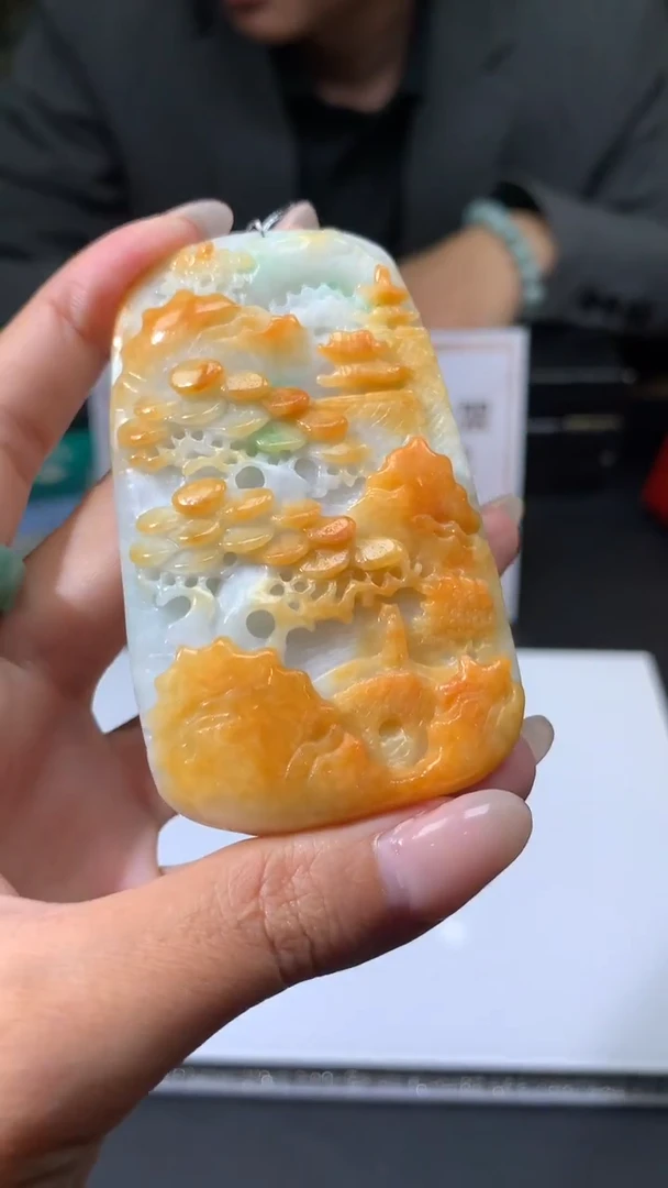 【闪购商品】定制翡翠未镶嵌不退不换CMH1件-A