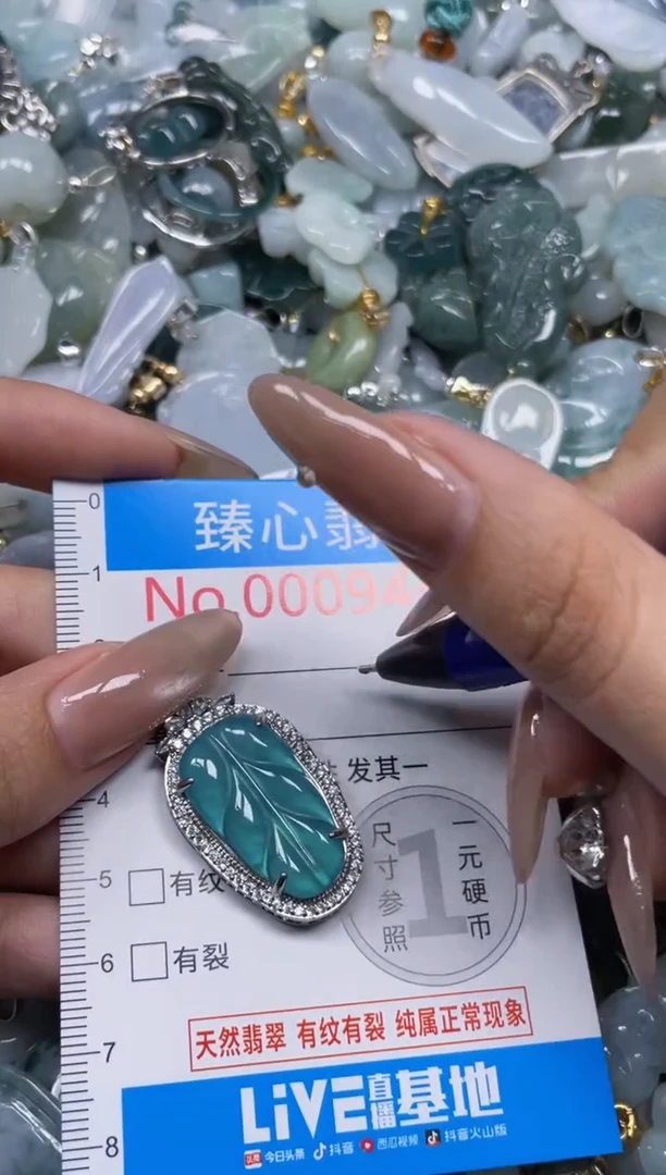 颈饰未镶嵌翡翠9449