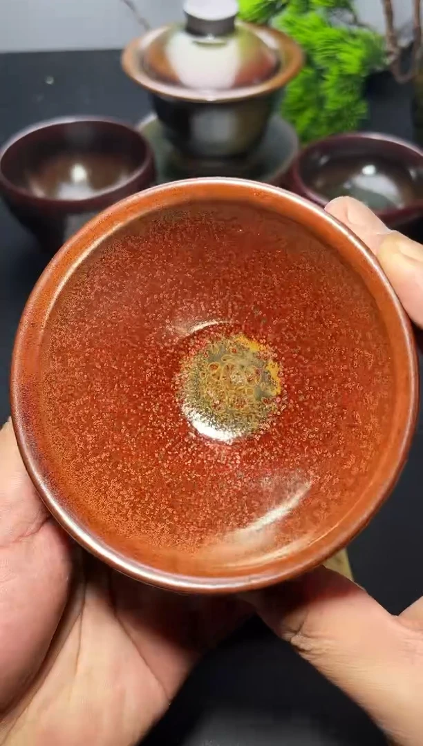 茶盏186 叶紫建盏