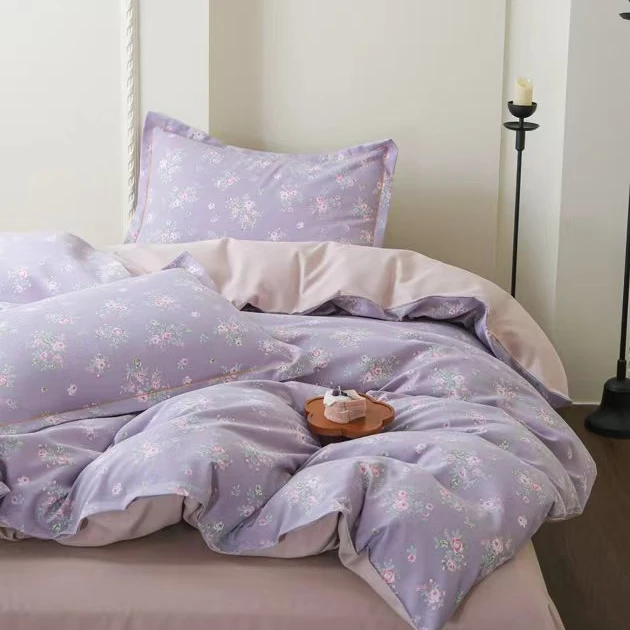 TT家纺 2*2.3 梦露 全棉纯棉磨毛加厚冬款四件套