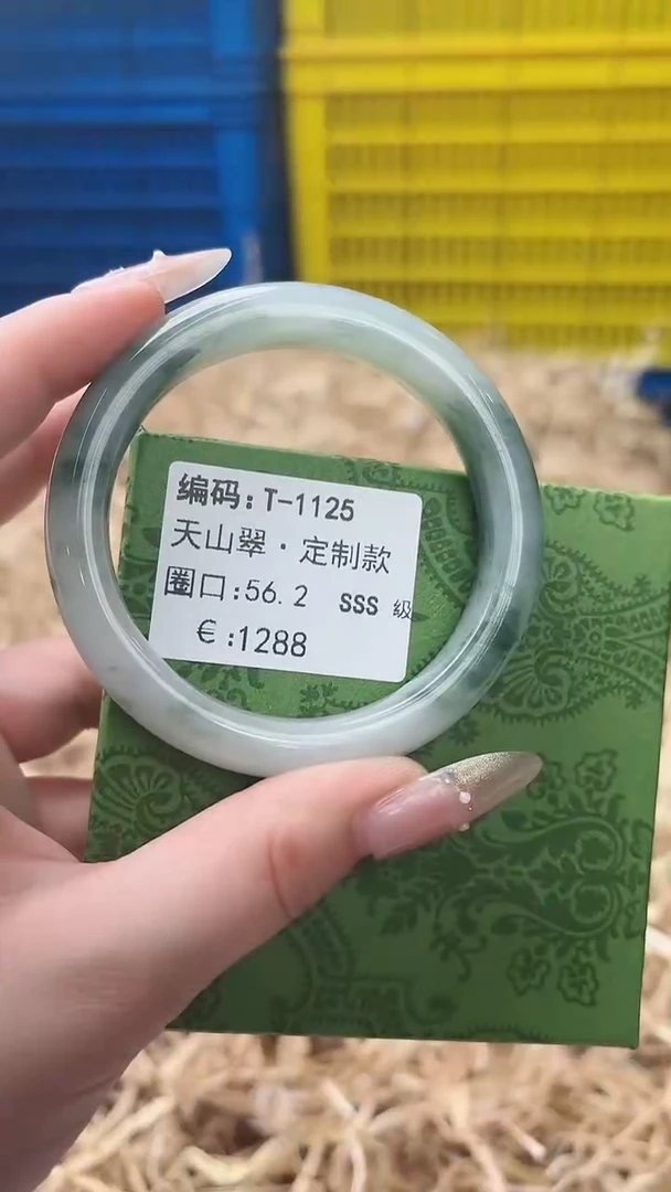 未镶嵌手镯石英质玉T-1125