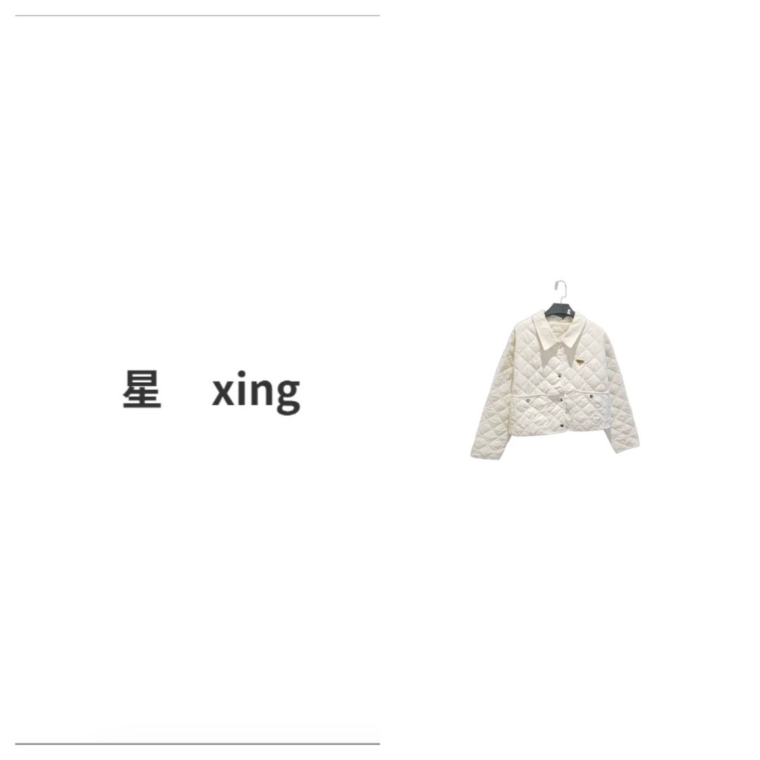 289-（棉服）秋冬时尚新款宽松显瘦翻领棉服外套510101