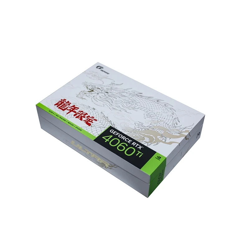 七彩虹4060TI 8G OC龙年限定 三风扇白色显卡游戏电竞