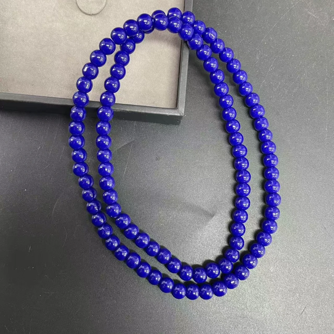 【小杰推荐】海蓝圆珠手链 （多样性发其一）10986