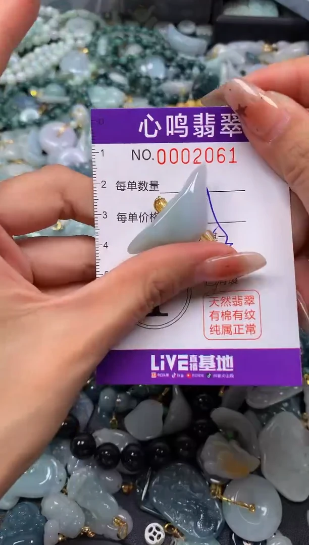翡翠未镶嵌颈饰闪购002061