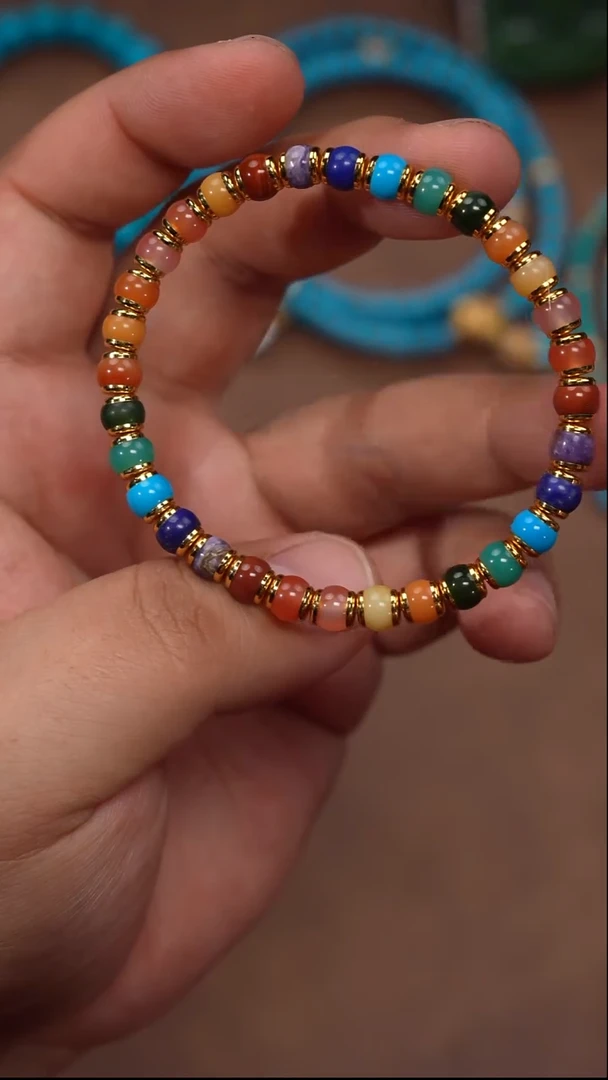 未镶嵌手串南红玛瑙多宝手串