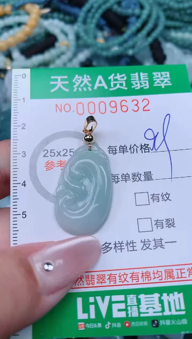 翡翠未镶嵌颈饰.0009632