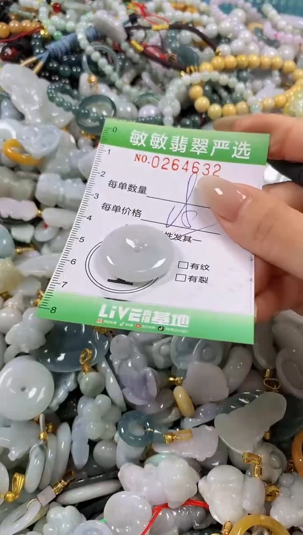 翡翠未镶嵌颈饰闪购0264632多样性发其一