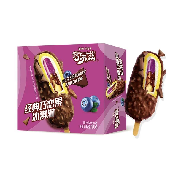 伊利巧乐兹经典巧恋果雪糕冰淇淋 375g（5支）