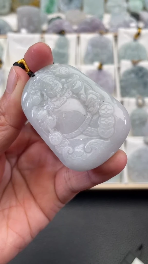 颈饰未镶嵌翡翠天然缅甸翡翠A货330