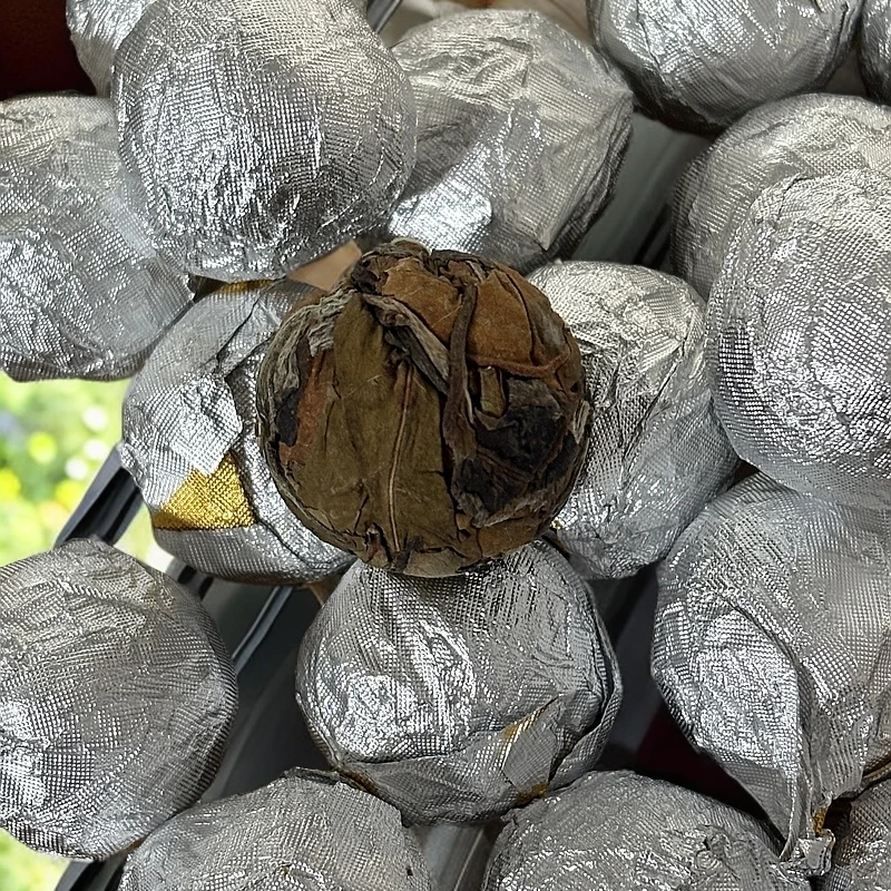 2024年  坝卡古树白茶龙珠 普洱茶 春茶