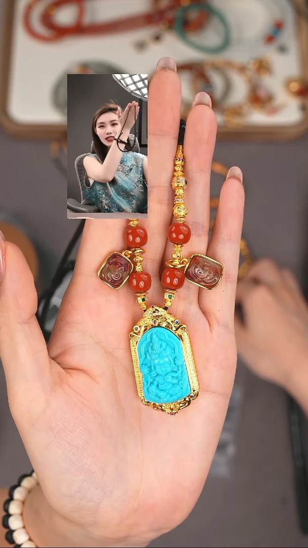 绿松石未镶嵌颈饰香**下1111111111111