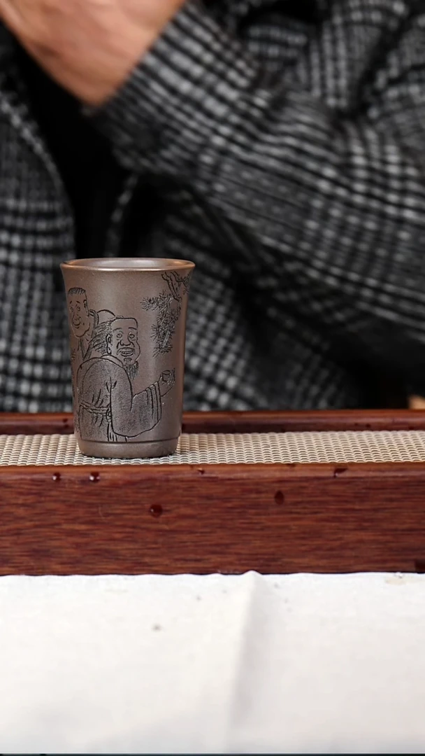 茶杯紫砂主人杯-087