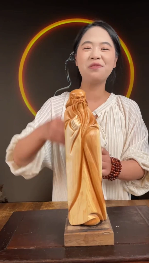 柏木（崖柏）手工摆件,先抢先得! 编号:115