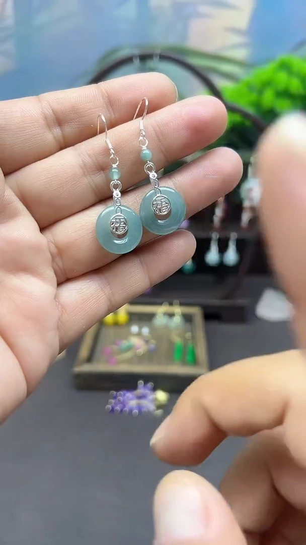 未镶嵌翡翠耳饰302