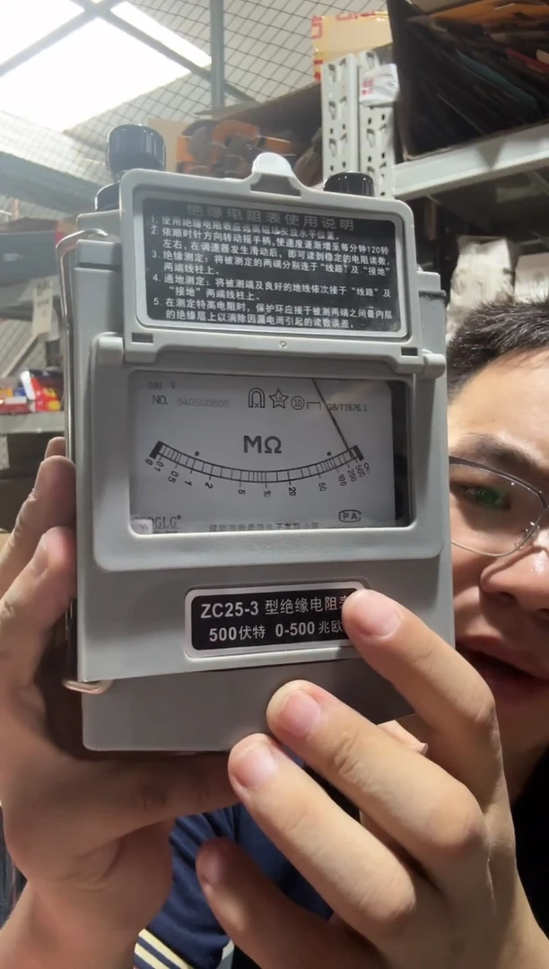 胜鼎隆ZC25-4/1000V/1000M塑壳兆欧表