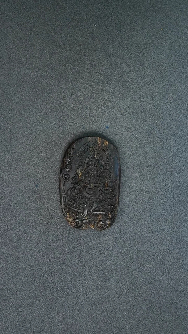 沉香吊坠15g正区黑棋老料挂坠