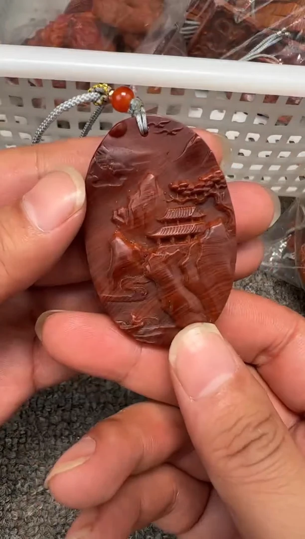 柏木(崖柏)山水意境牌 到手一个