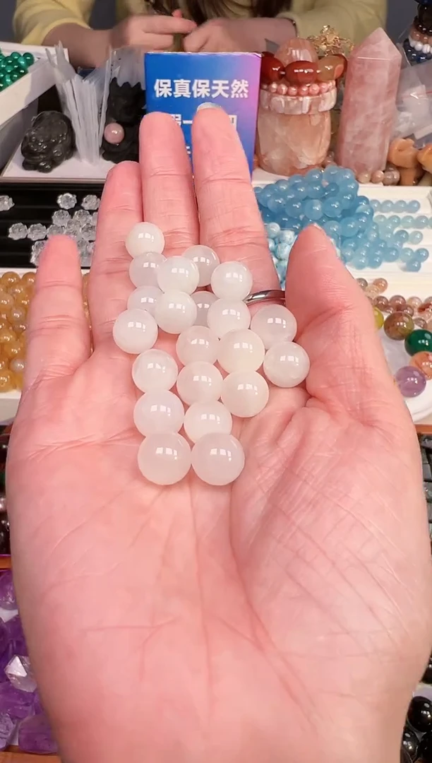 颈饰未镶嵌水晶6a多样性发其一/11.4/一单2颗10MM