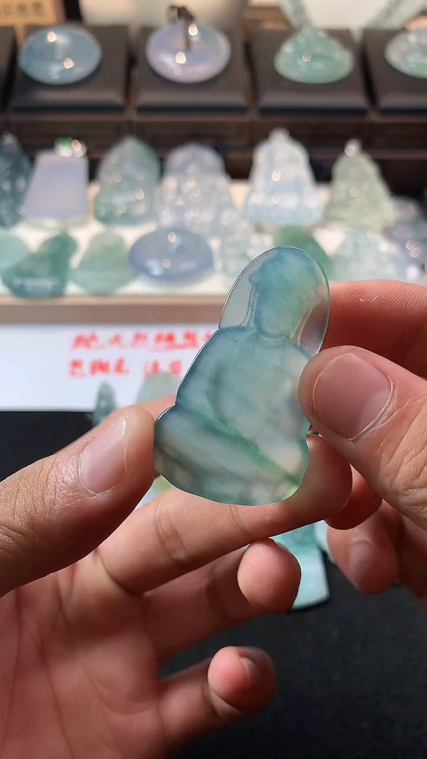 未镶嵌定制翡翠本*~ 5025毛货不退不换