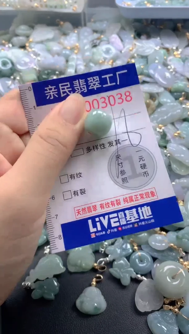 颈饰未镶嵌翡翠3038