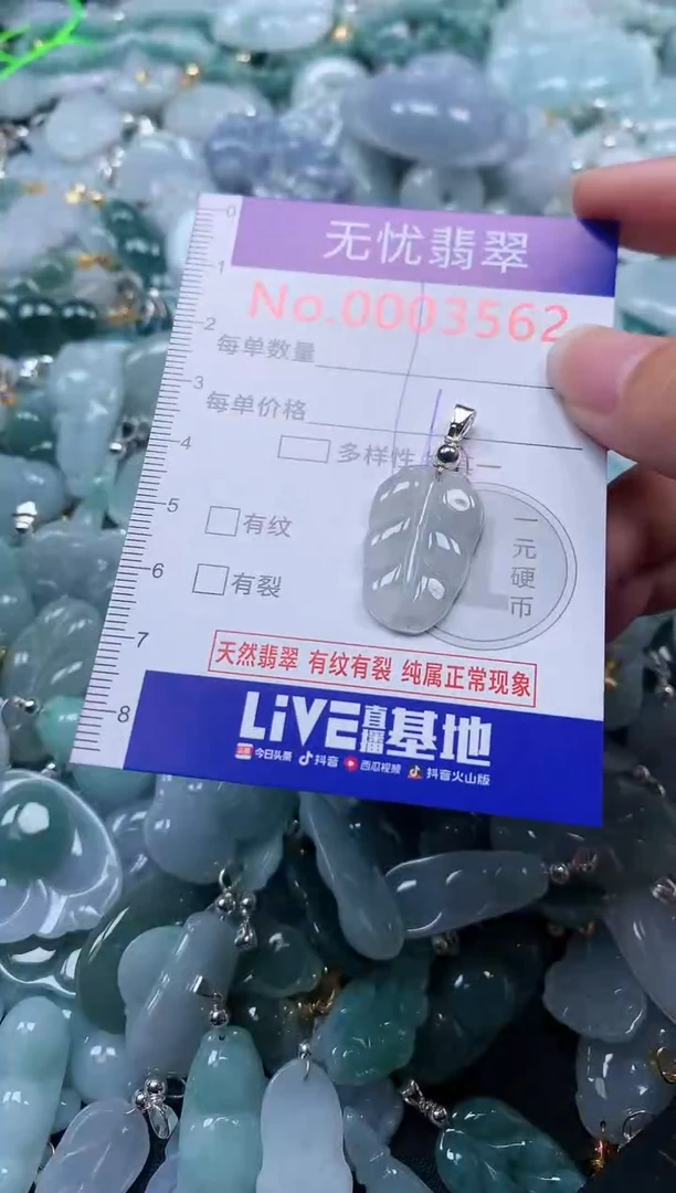 颈饰未镶嵌翡翠3562