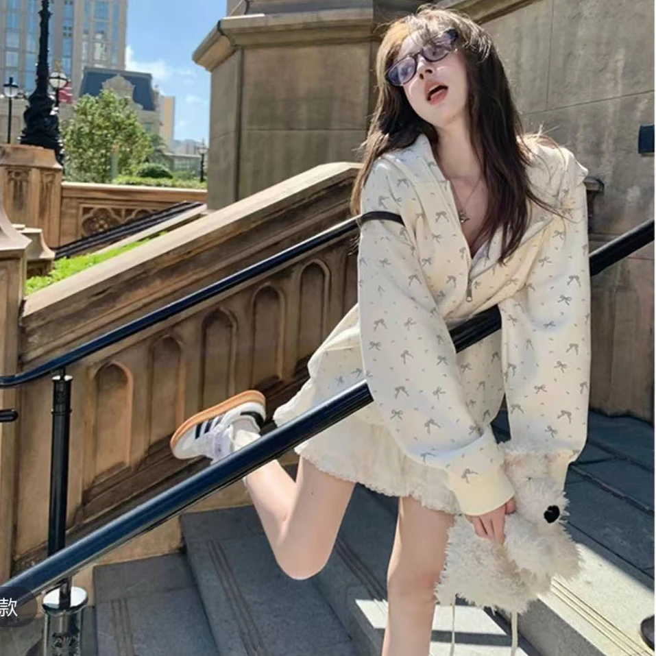 339甜美外套减龄气质长袖时尚小众宽松设计感韩版休闲显瘦小个子