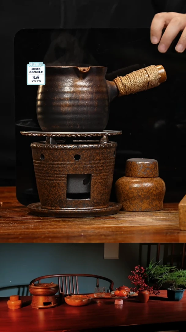 【闪购商品】紫砂茶壶八戒茶器-古法柴烧