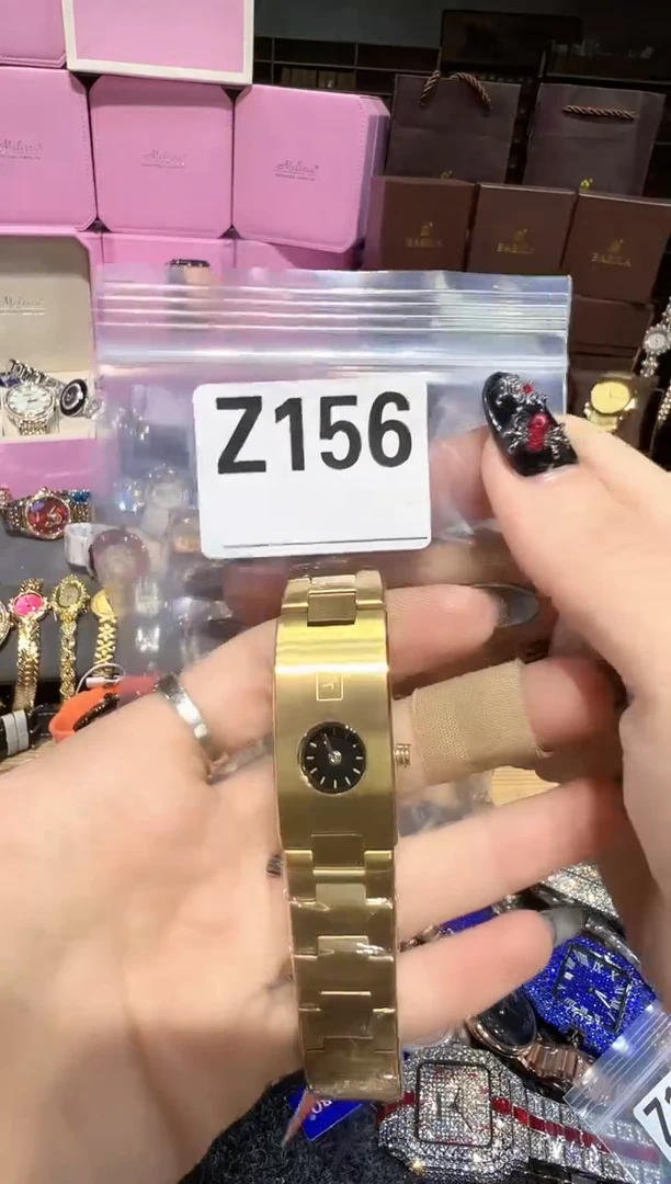 石英机芯不锈钢不锈钢直播定闪专用