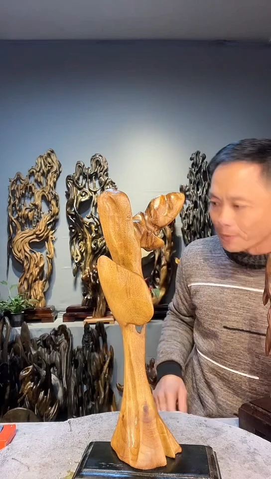 【闪购商品】金丝楠金丝楠小叶桢楠随行摆件26
