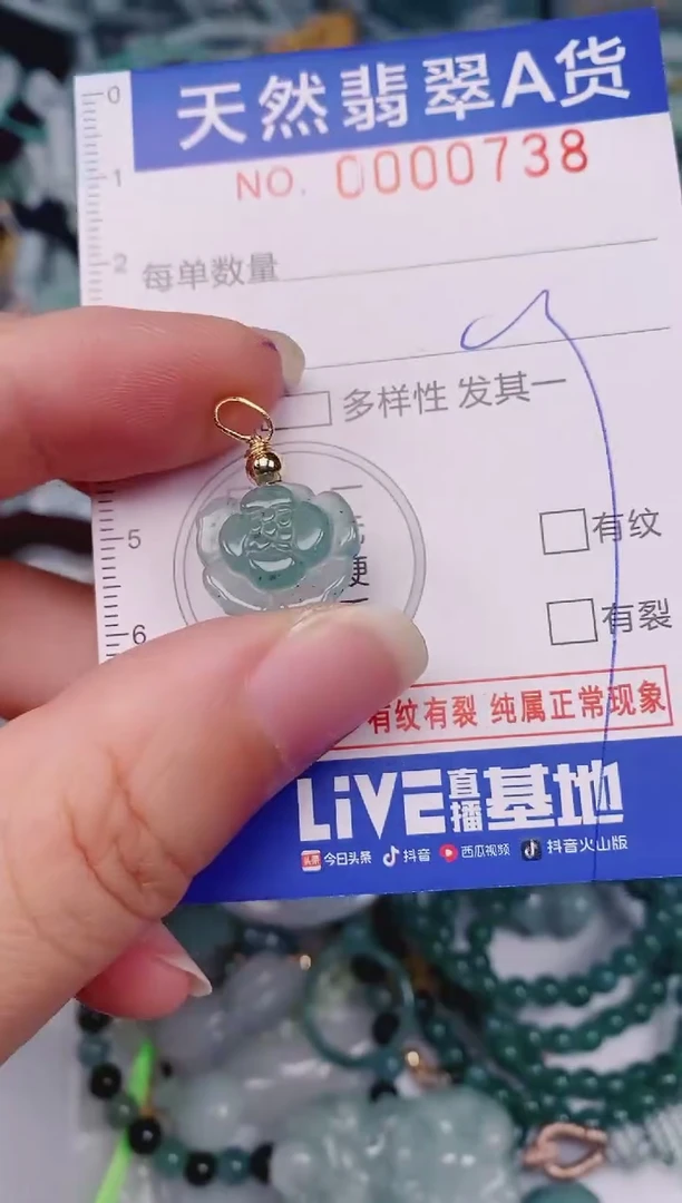 颈饰未镶嵌翡翠00000738