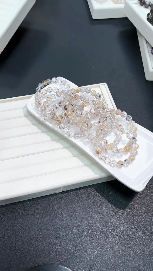 【闪购商品】水晶手串未镶嵌43D多样性发其一/1条默认微瑕