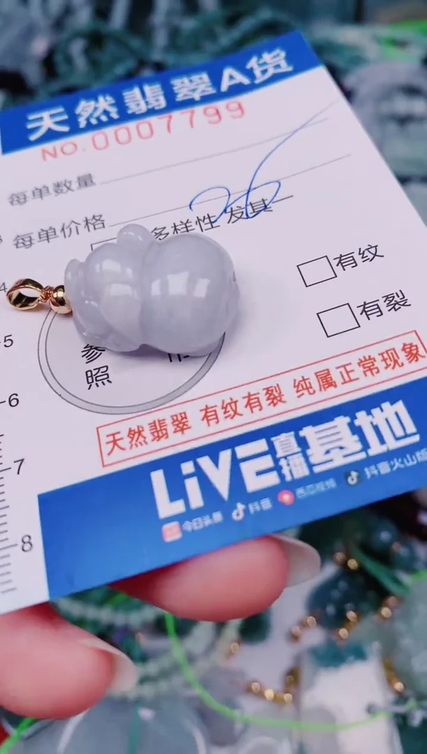 颈饰未镶嵌翡翠00007799
