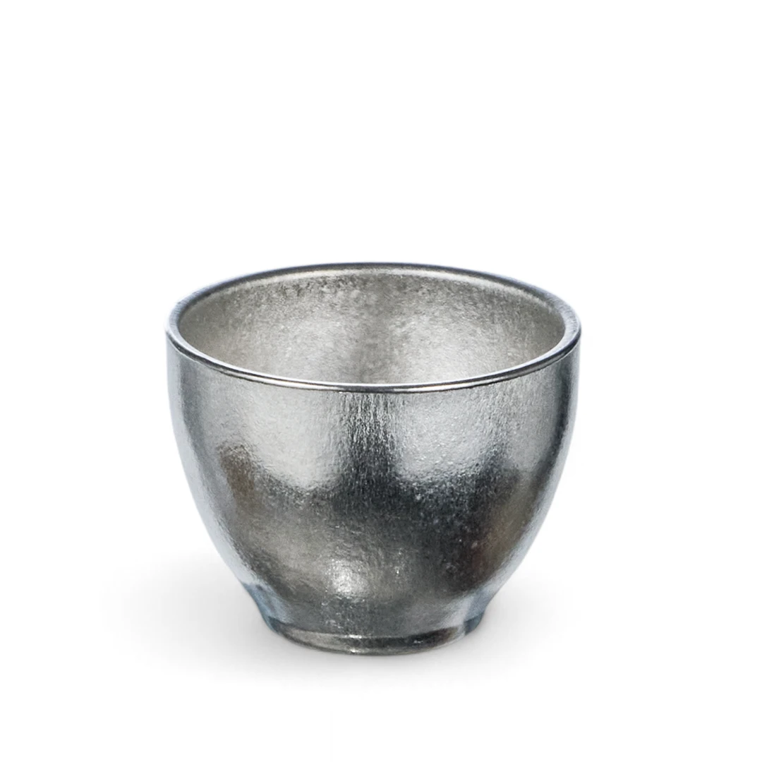 【福袋专用】纯钛小茶杯炫彩钛茶具小杯双层隔热防烫小杯子