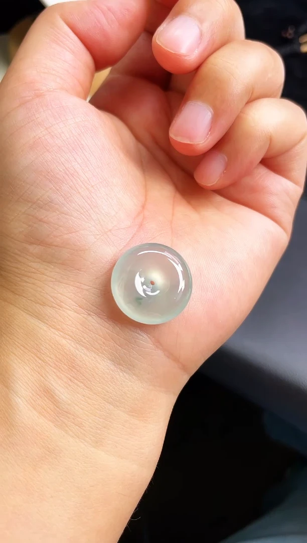 颈饰未镶嵌翡翠【61】19.3   6.1mm