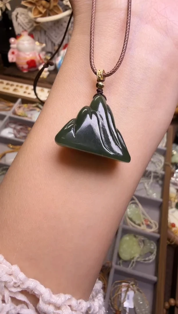 水晶摆件未镶嵌项链