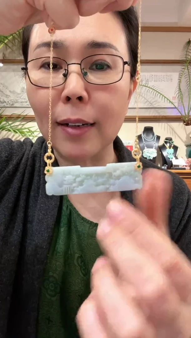 【闪购商品】翡翠颈饰未镶嵌国风